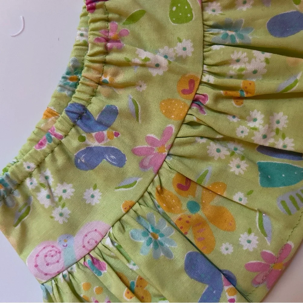 18” Doll Clothes 3 Piece Set w/Pink Tank Top, Butterfly Skirt, and Sandals